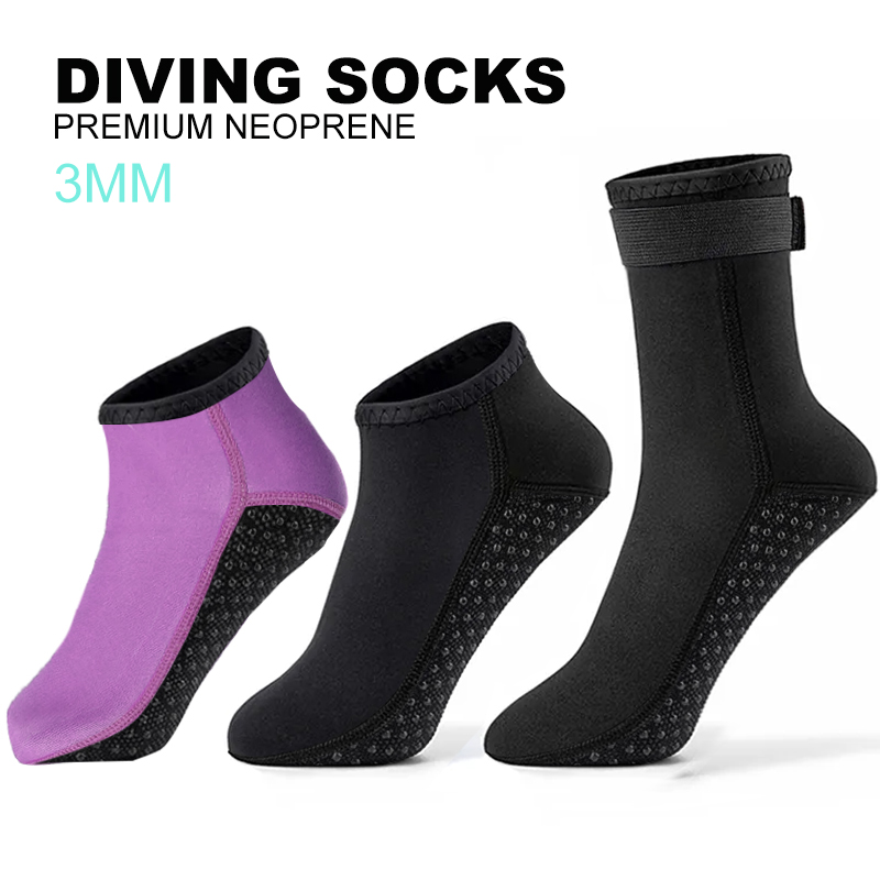 미끄럼 방지 네오프렌 양말, 부드러운 소재, 다이빙 양 - Wetsuit 3Mm Neoprene 리뷰 및 가격