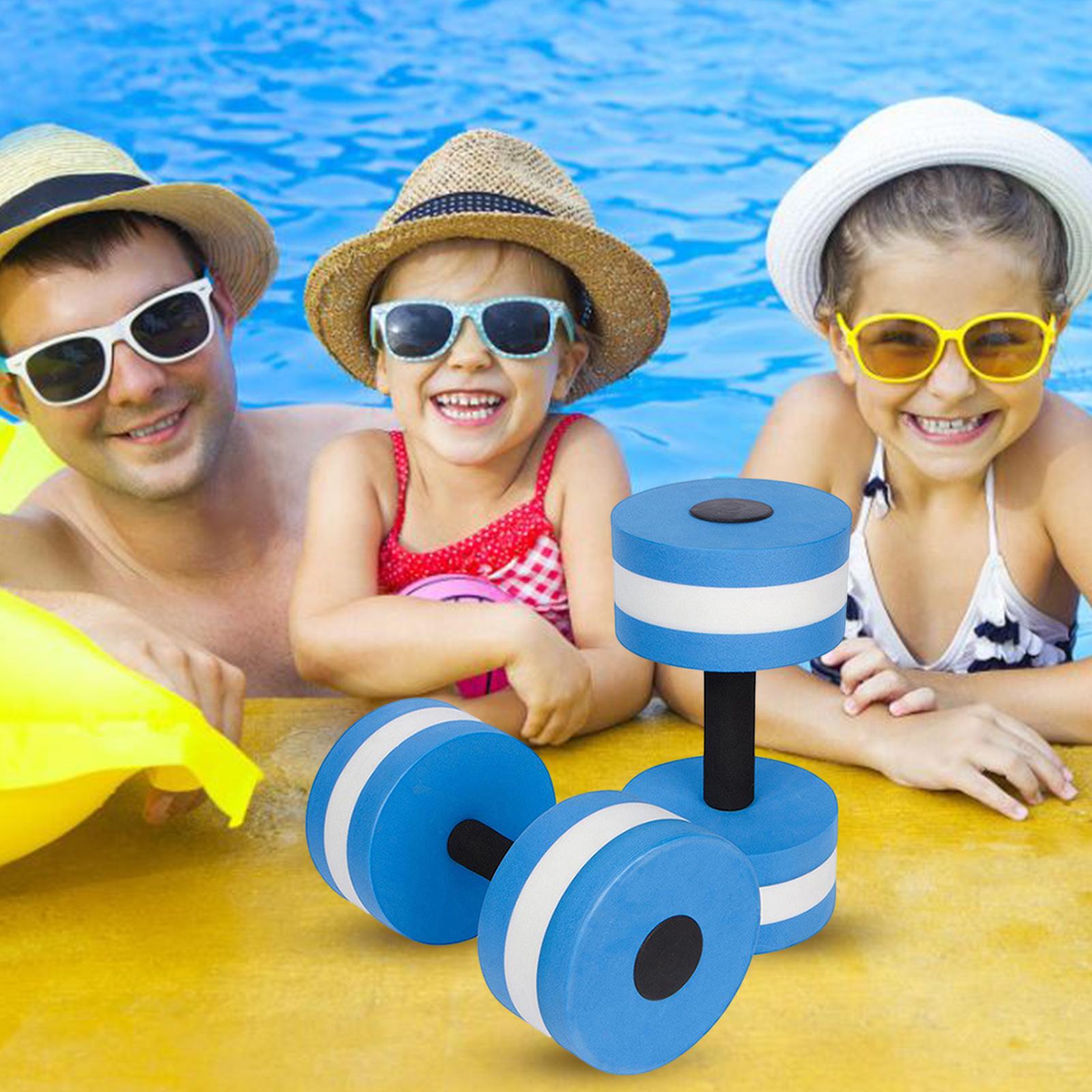 1/2pcs EVA 워터 덤벨 풀 운동 플로팅 덤벨 수 - Aquatic Sports Types 리뷰 및 가격